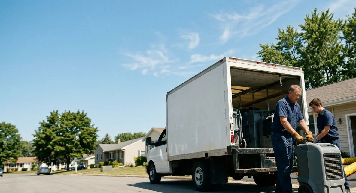 Water Damage Cleanup in Nashport, OH near me